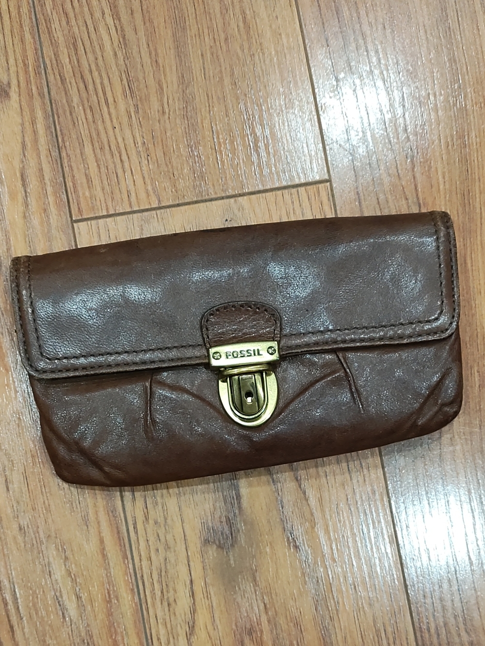 Fossil Brown Leather Wallet